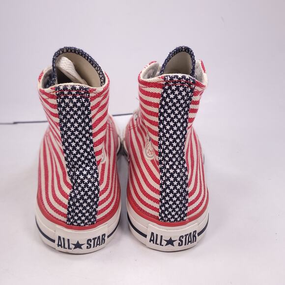 Converse All Star Athletic Sneaker Shoe Womens Size 6 Mens Size 4 122177F Red - Picture 3 of 10